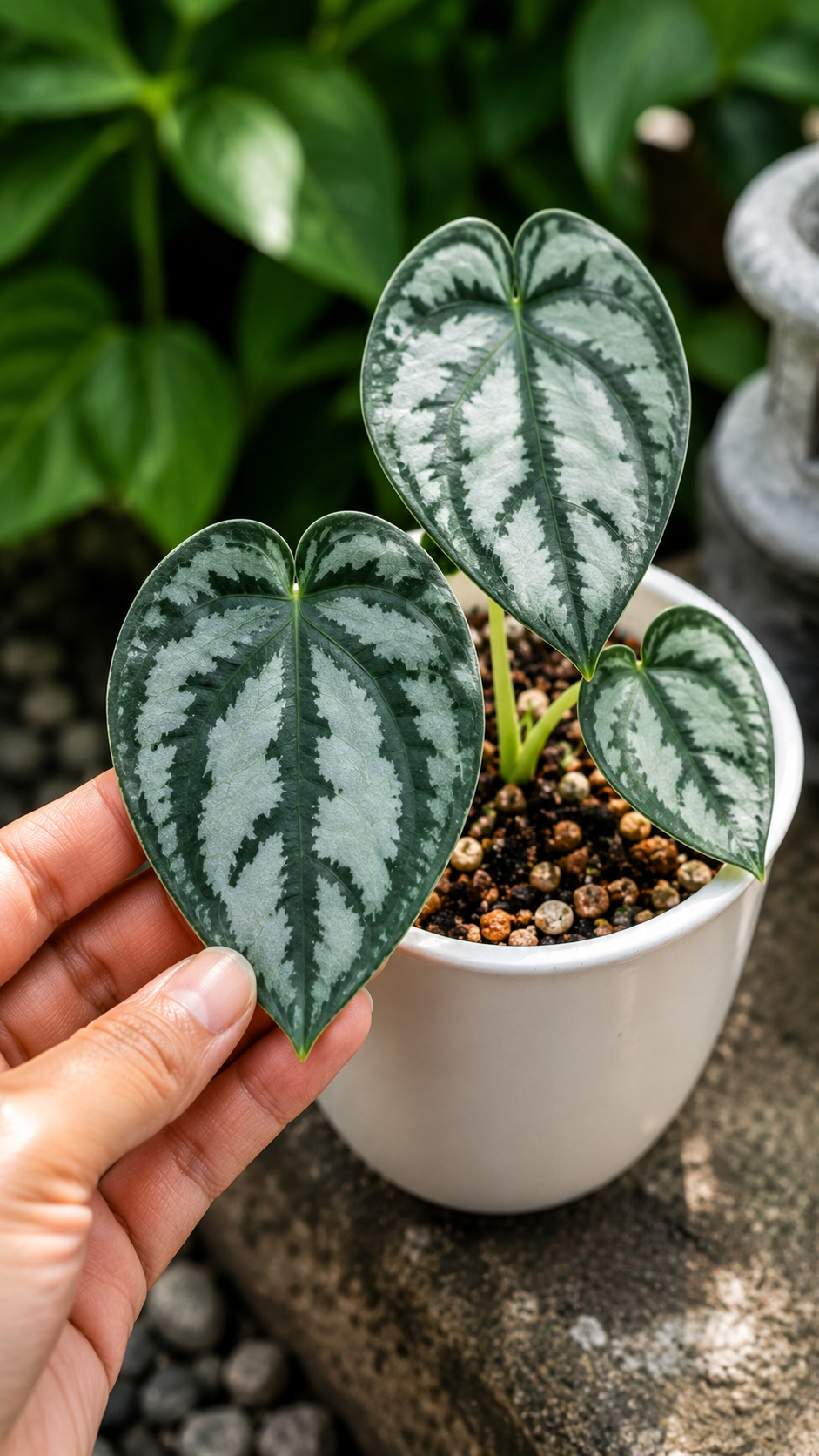 Anthurium Silver Tiger