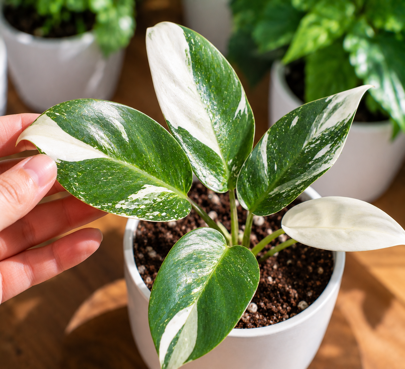 Philodendron White Knight