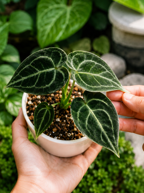 Anthurium Dorayaki X Luxurians