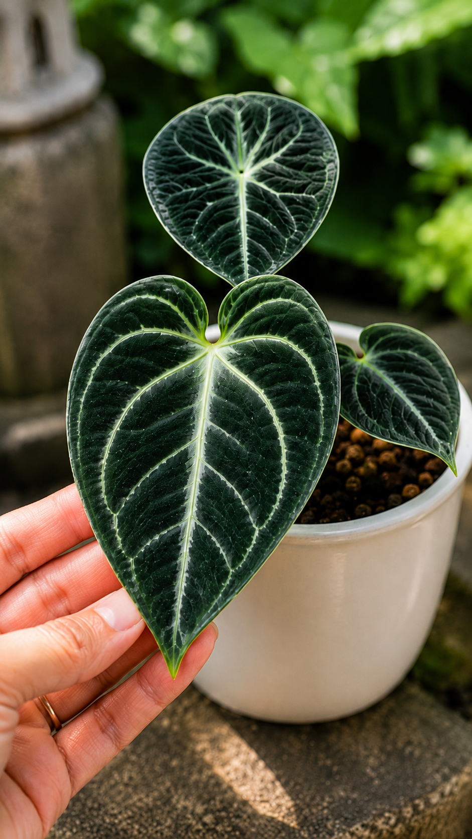Anthurium Pappi Legend X Luxurians variant 2