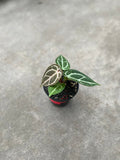 Anthurium Dorayaki × King of Spades hybrid — corrugated dark velvet KOS collector cross | Vanosha Plants